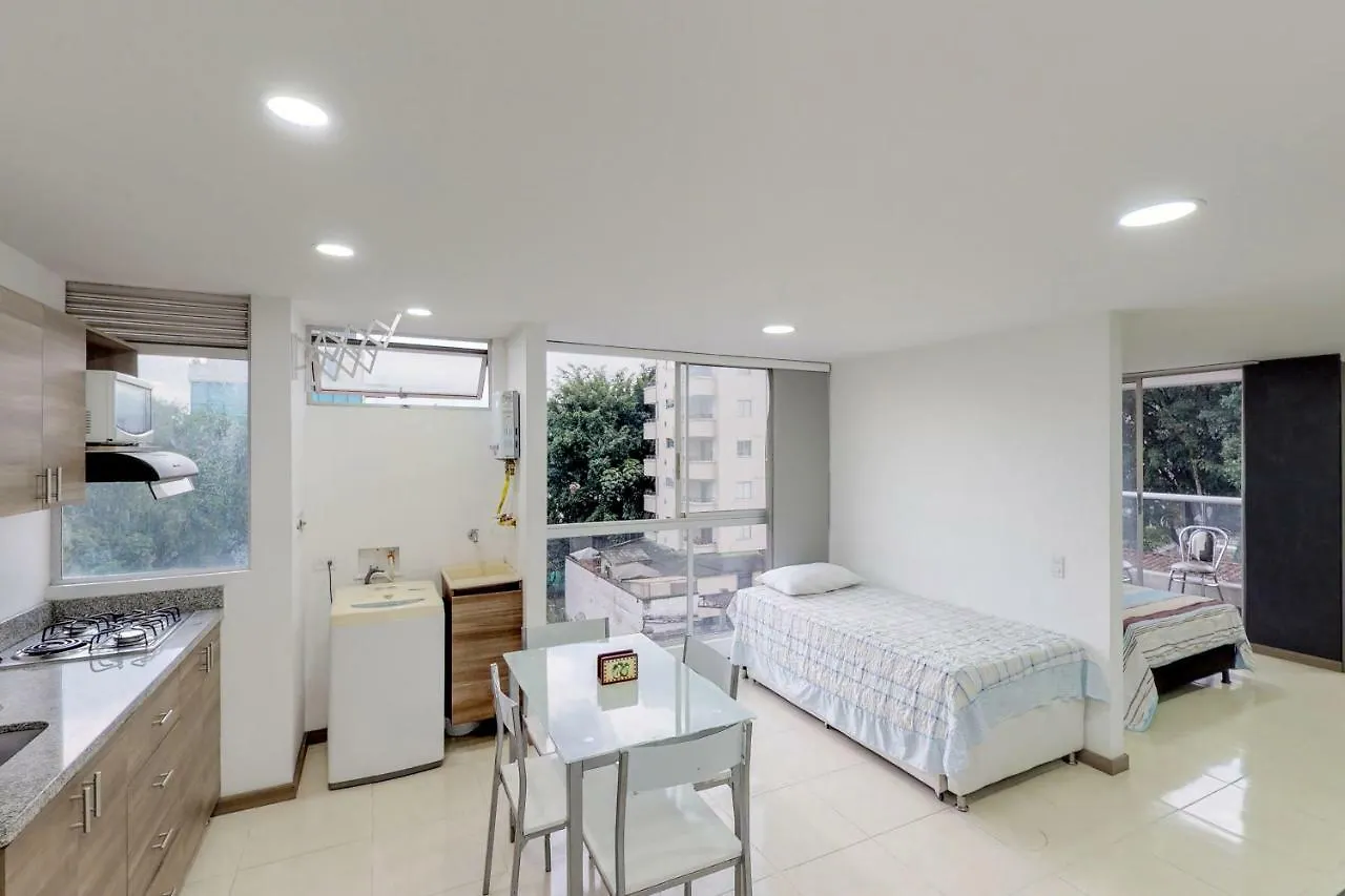 麦德林 Edificio Vegas De La Aguacatala - El Poblado酒店 公寓