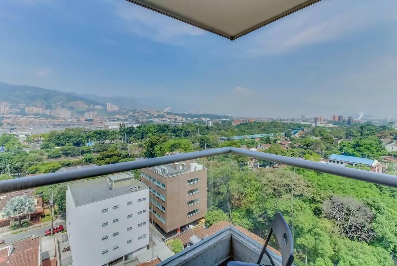 麦德林 Edificio Vegas De La Aguacatala - El Poblado酒店 公寓